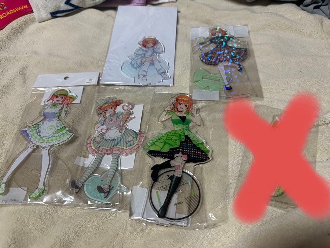 五等分の花嫁 中野四葉 アクリルスタンド まとめ売り