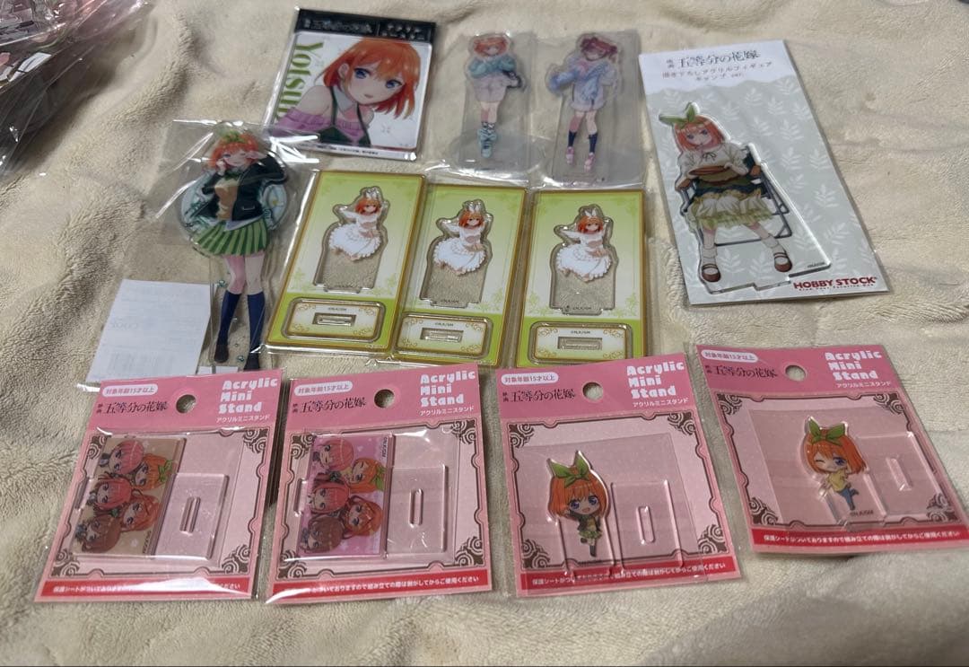 五等分の花嫁 中野四葉 アクリルスタンド まとめ売り