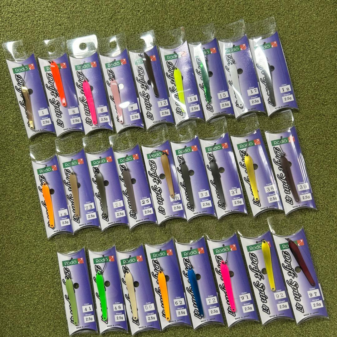 ロデオクラフト　ドリフトスピン47 2.5g 26色セット