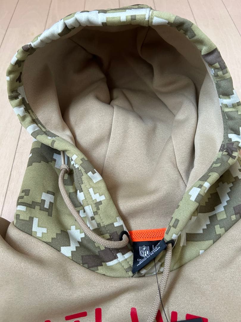 新品 アトランタ ファルコンズ Salute to Service パーカー