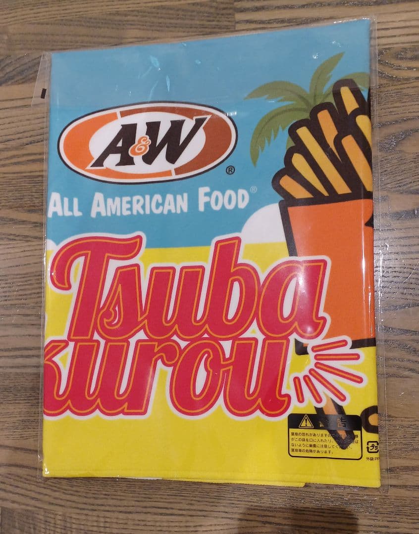 【2026】つば九郎 A&W コラボタオル 非売品 つば九郎ピンバッジセット