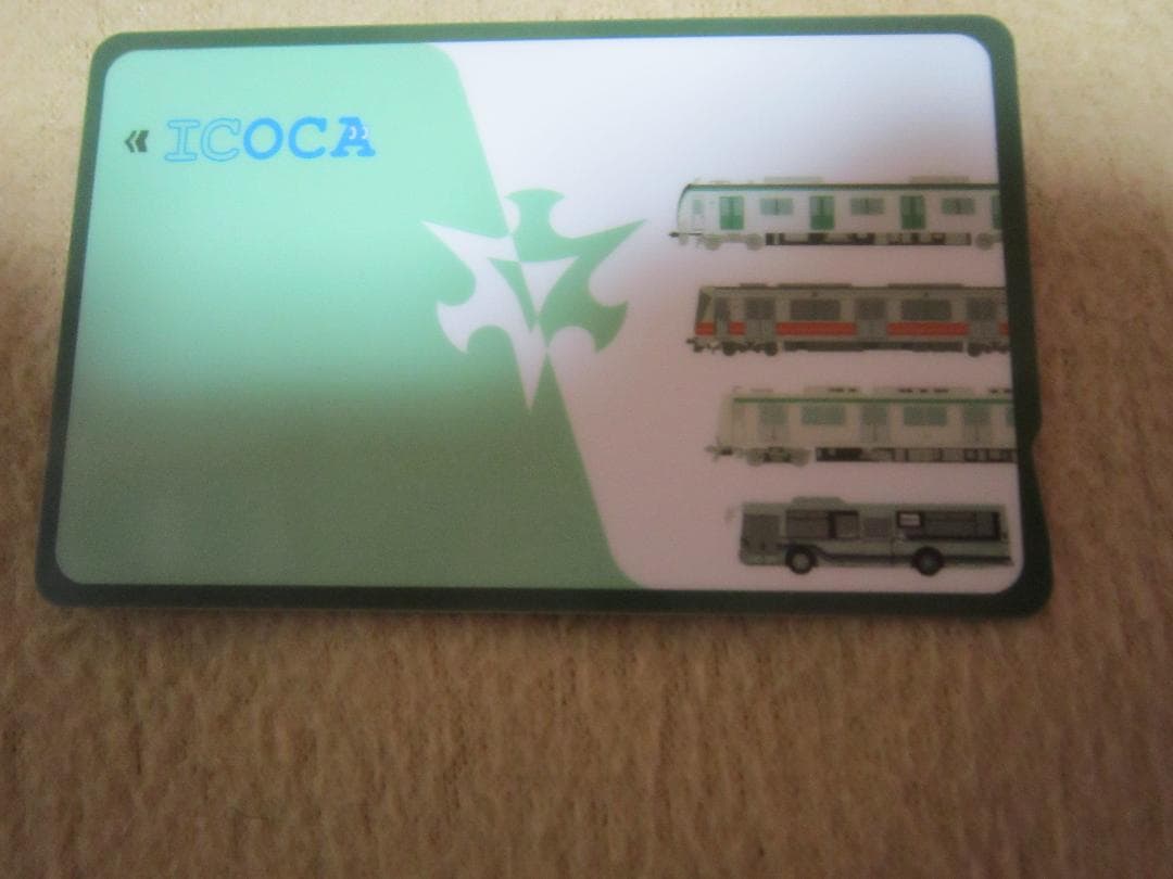京都市交通局のイコカ（全国利用出来ます）鉄道バスカードicカード