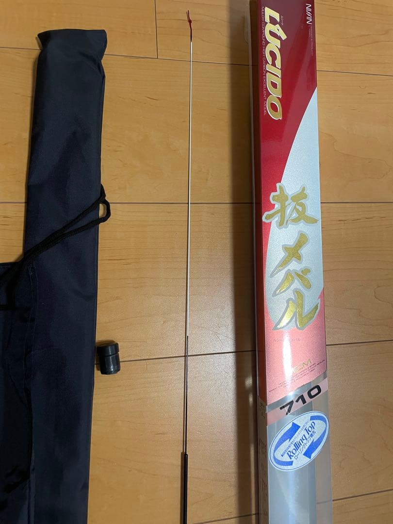 宇崎日新　LUCIDO 抜メバル710延べ竿穂先ソリッド