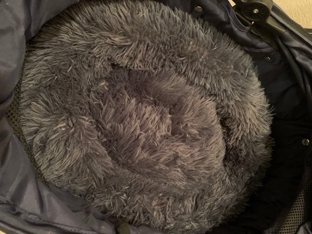 【最終値下(涙)】甘えん坊バギー BIG 紺色 (ペットカート)