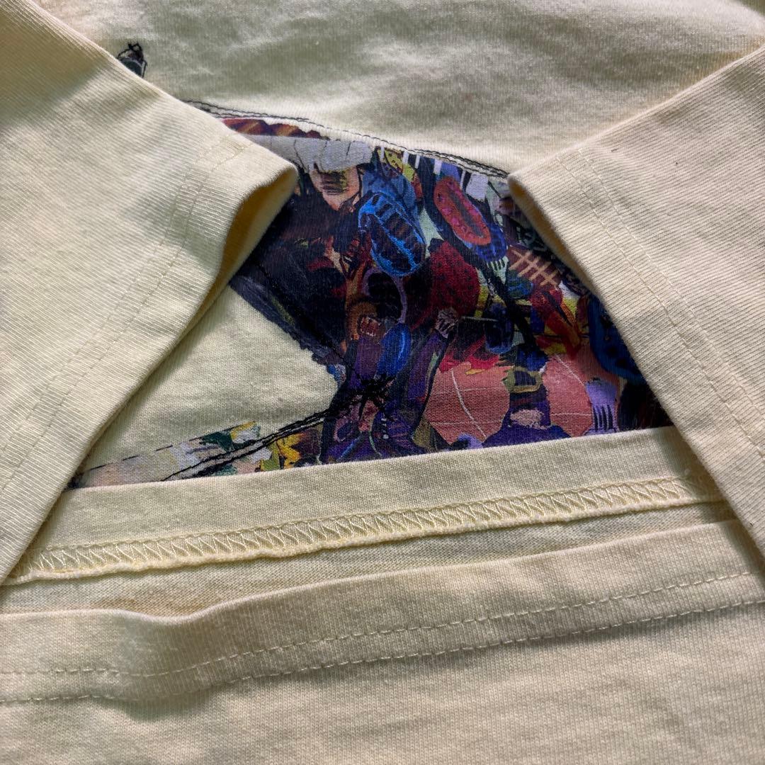 8SM1 King Gnu キングヌー　ceremony Tシャツ　黄色　古着