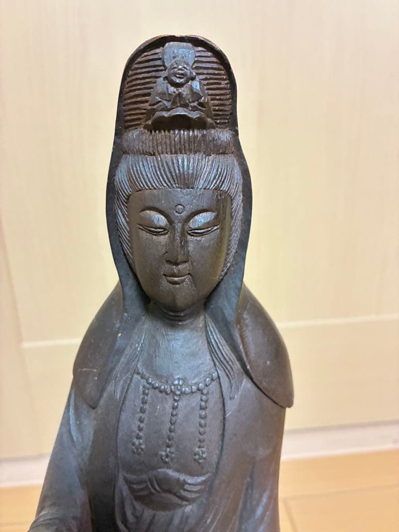 木製 観音像