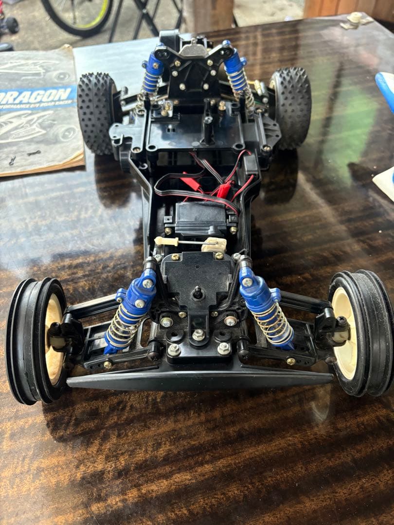 タミヤ　マッドキャップ　赤セイントドラゴン　ラジコン　RC