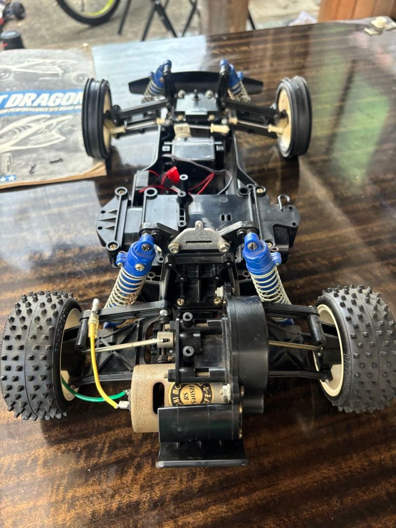タミヤ　マッドキャップ　赤セイントドラゴン　ラジコン　RC