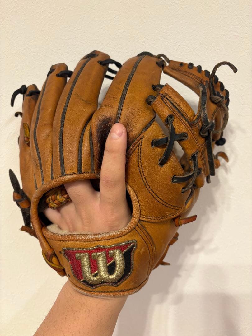 Wilson 硬式グローブ ブラウン