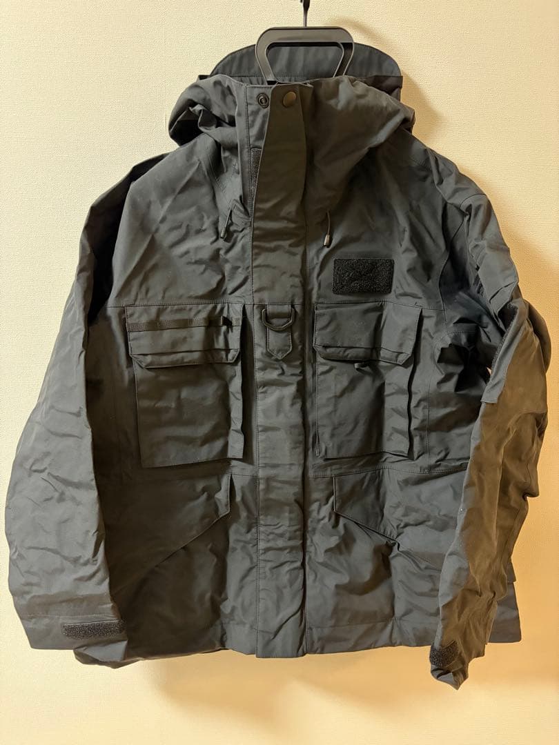 【美品】シマノ　ES　レインジャケット・パンツセットアップ　S　ブラック