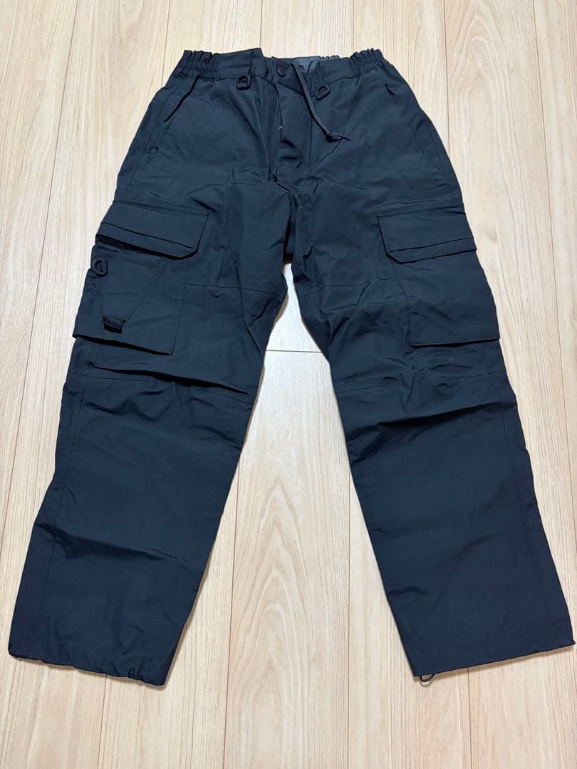 【美品】シマノ　ES　レインジャケット・パンツセットアップ　S　ブラック