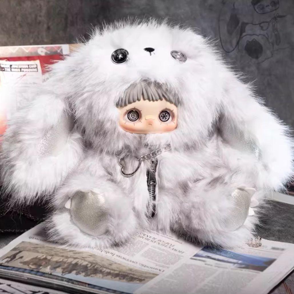 み*有様 May Mei 反逆ぬいぐるみシリーズ 400% 白ウサギ