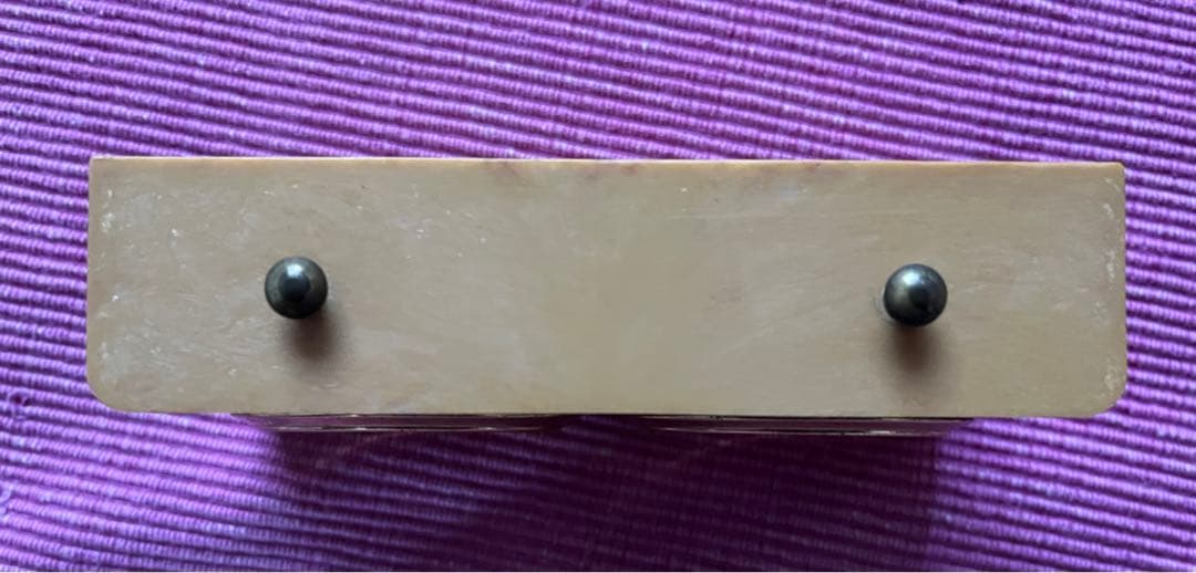 高級蛤碁石とヴィンテージドイツ製機械式Jerger Olympiaチェスクロック