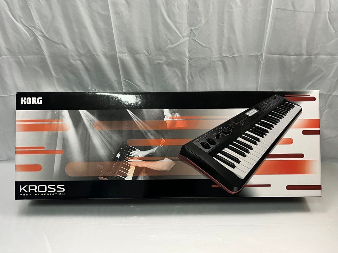 KORG KROSS-61 シンセサイザー 美品 箱付き