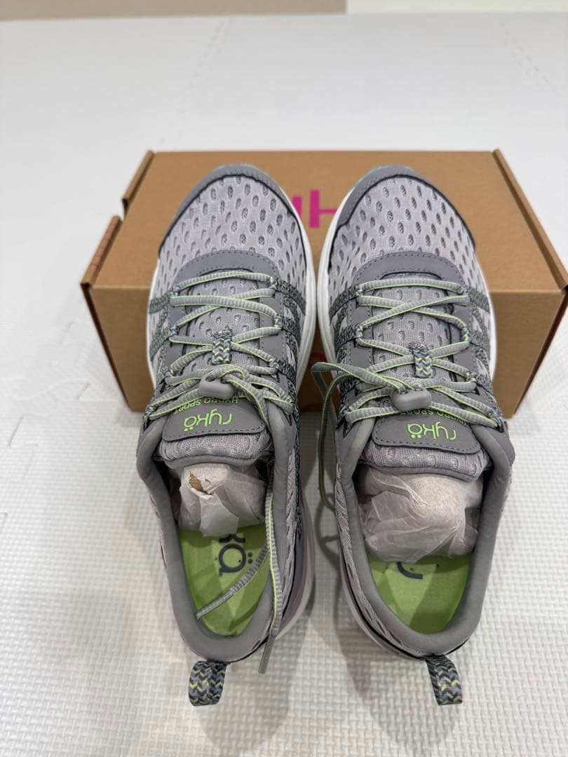 ryka アクアシューズ グレー/グリーン