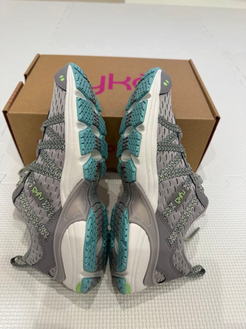 ryka アクアシューズ グレー/グリーン