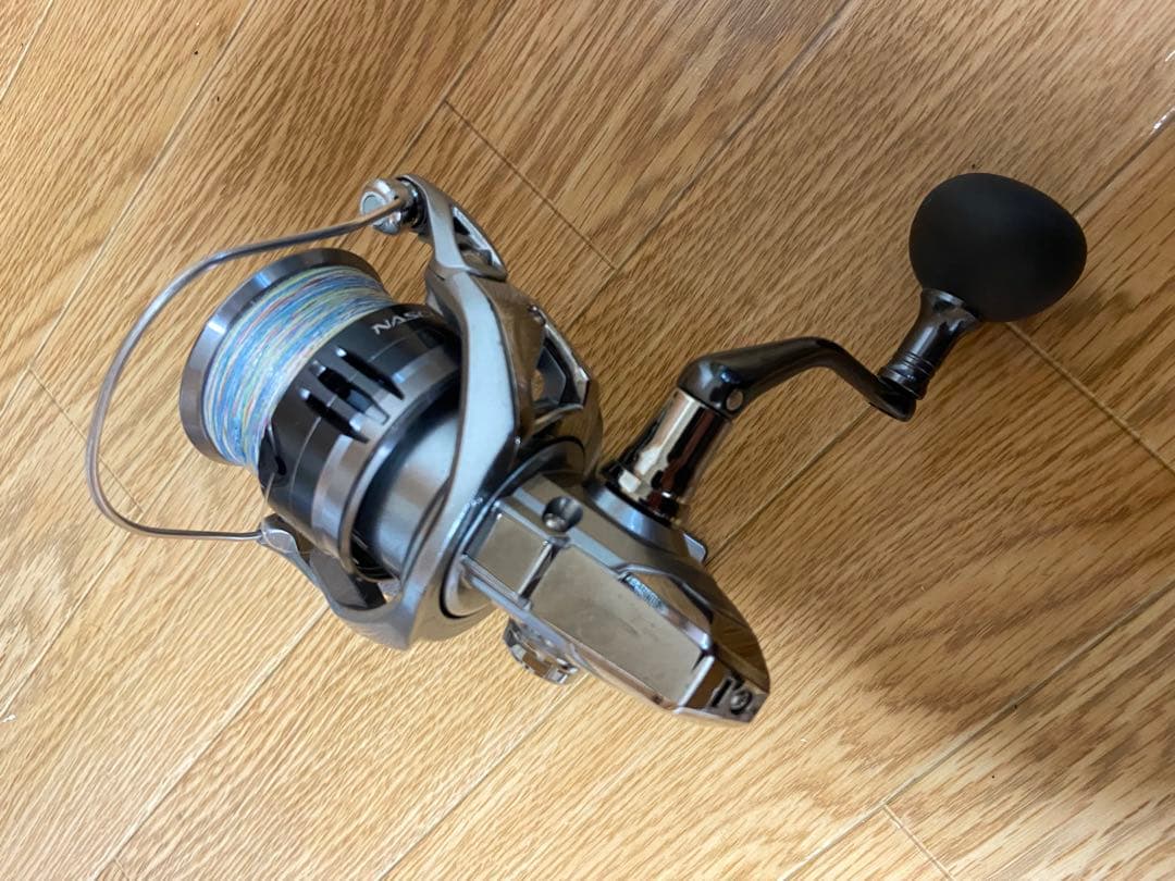 SHIMANO NASCI C5000XG スピニングリールとリーダーのセット