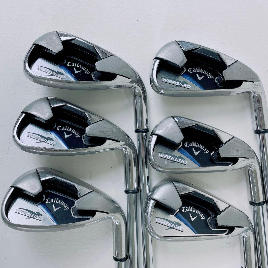 キャロウェイ　アイアン　ウォーバード　ユニフレックス　5-P 6本　N2502