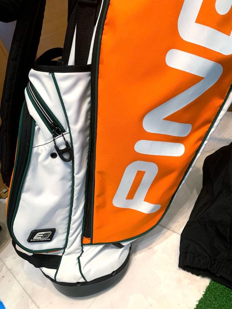 良品　PING ピン　E2 軽量　スタンド　キャディバッグ