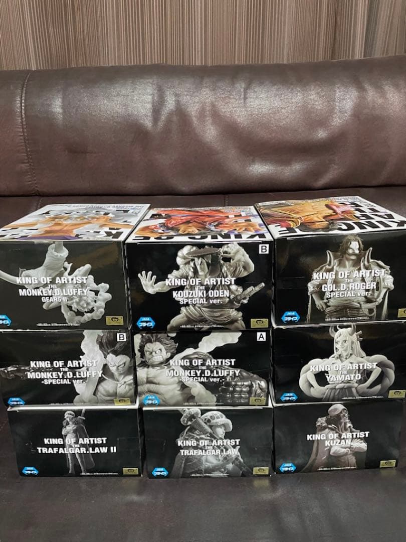 ワンピースフィギュア　キングオブアーティスト　9点セット　まとめ売り　新品未開封