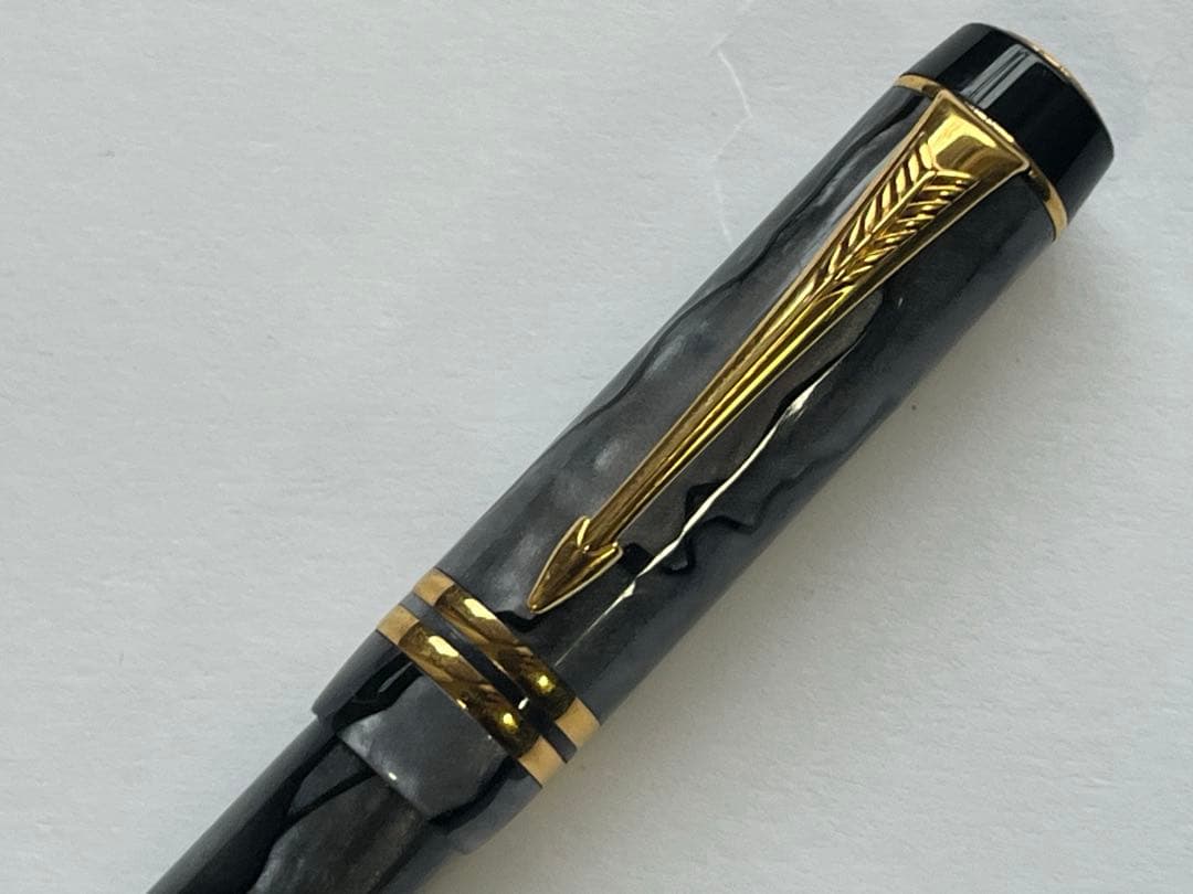 Paker デュオフォールド パールグレイ 万年筆 字幅F