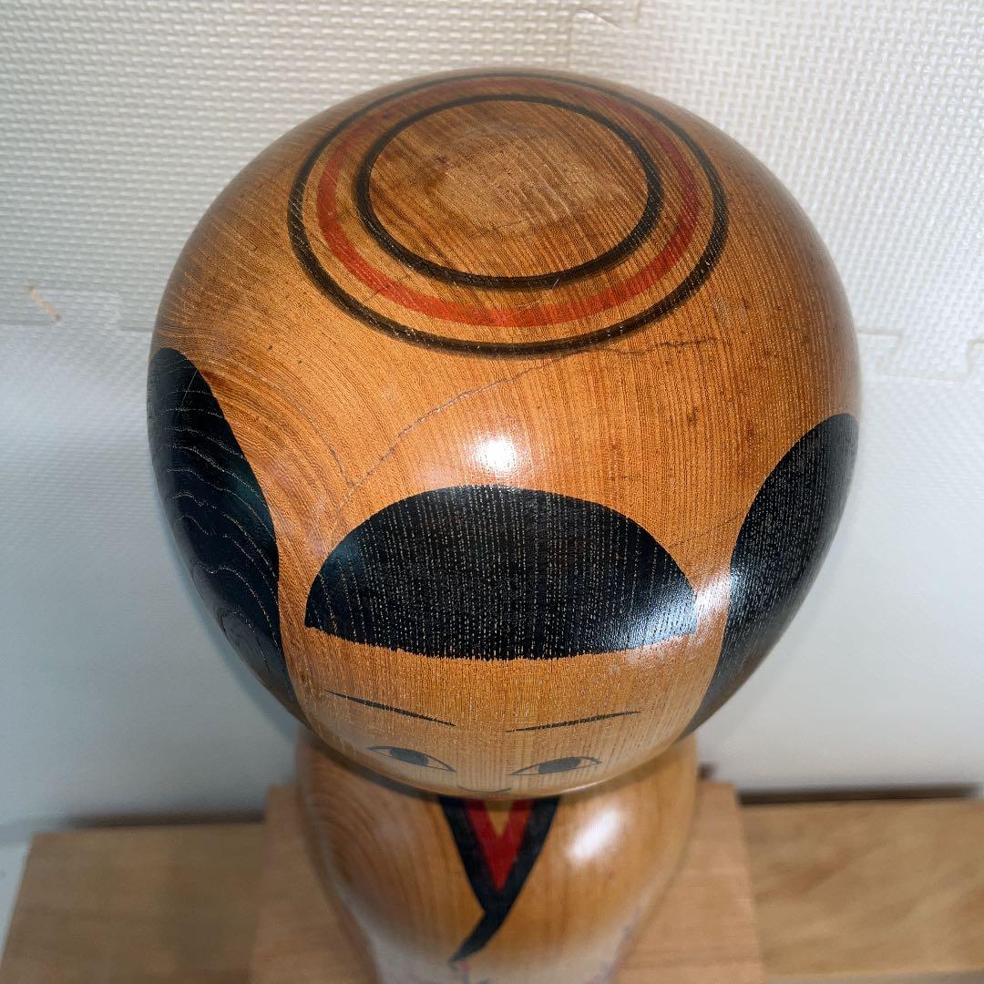 ⭕️2尺大型こけし　伝統こけし　木地山こけし　小安　師匠伊藤常治　佐々木春男