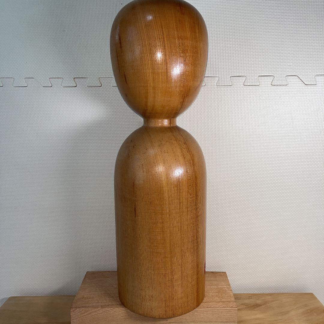 ⭕️2尺大型こけし　伝統こけし　木地山こけし　小安　師匠伊藤常治　佐々木春男