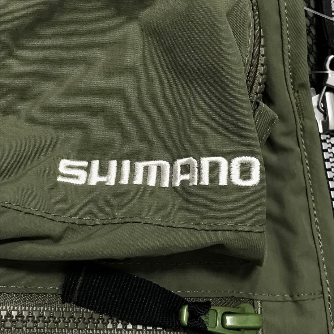 タグ付き新品　SHIMANO シマノ　フィッシングベスト　ロゴ　VE-032J