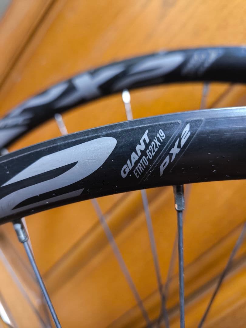 【GIANT純正】PX-2 ディスクブレーキ用ホイール前後セット (700c)