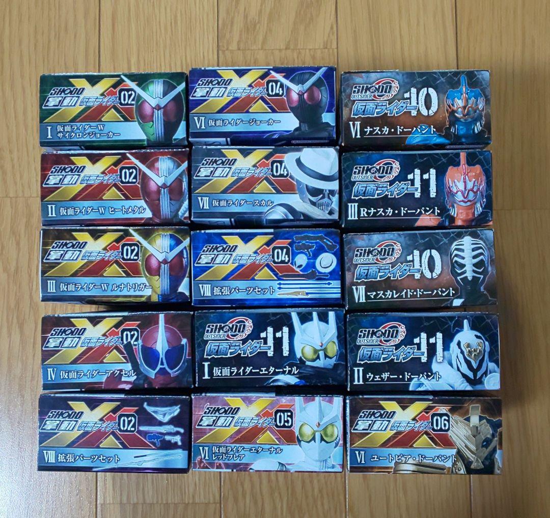 デ*ン様 超激レア！掌動‐XX SHODO‐XX仮面ライダーW フルコンプリート