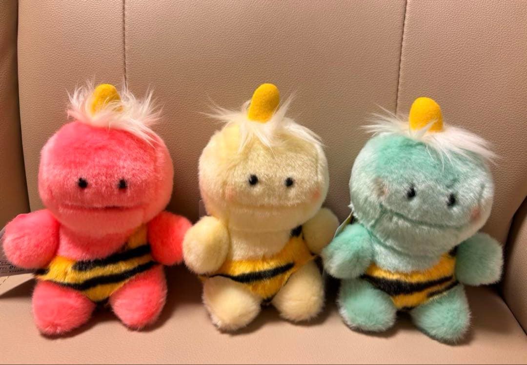 ピカポン ぬいぐるみ 3色セット