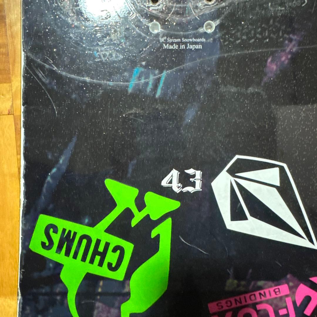 bc stream Sスノーボード 143cm