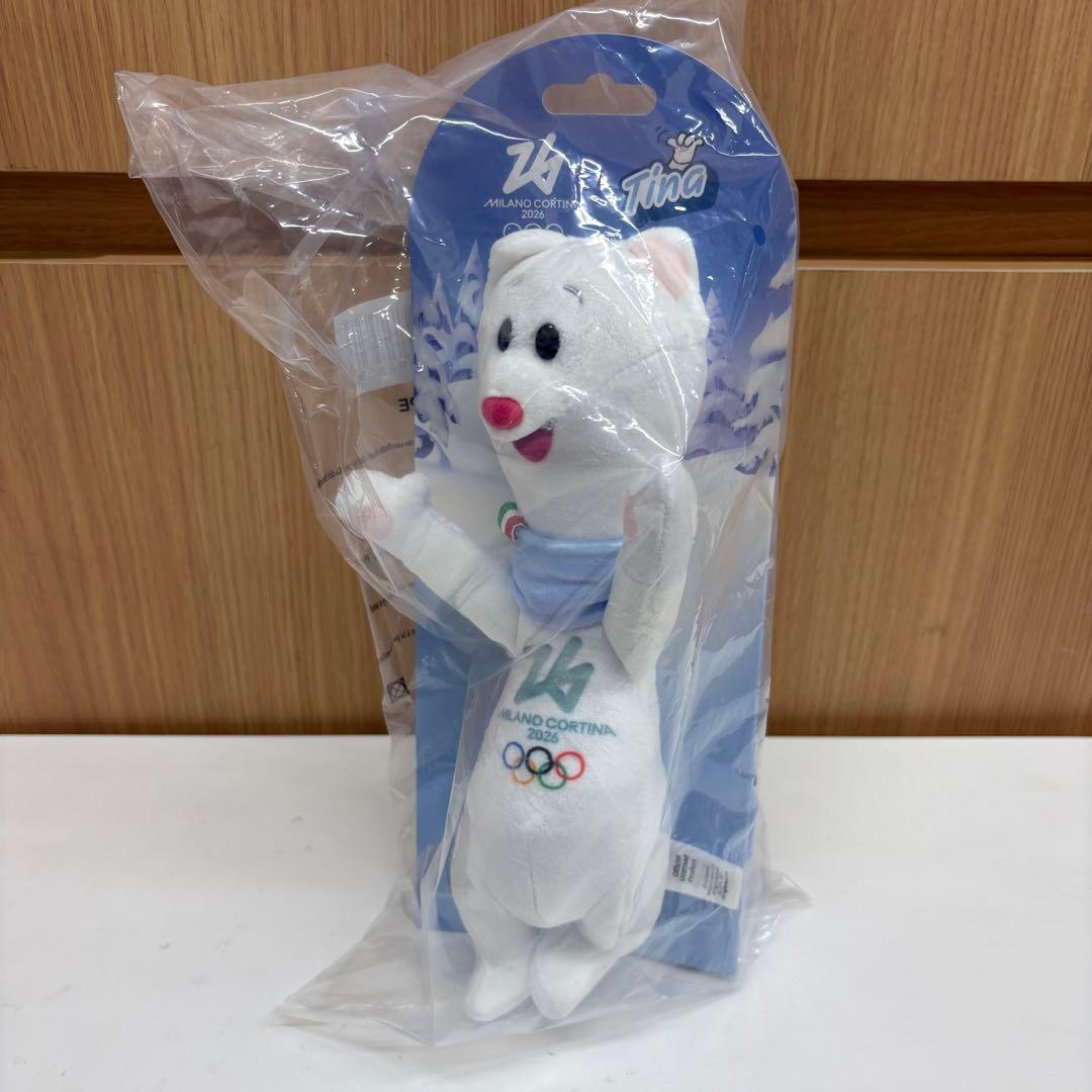 【新品】Tina ティナ ぬいぐるみ マスコット ミラノ・コルティナ2026