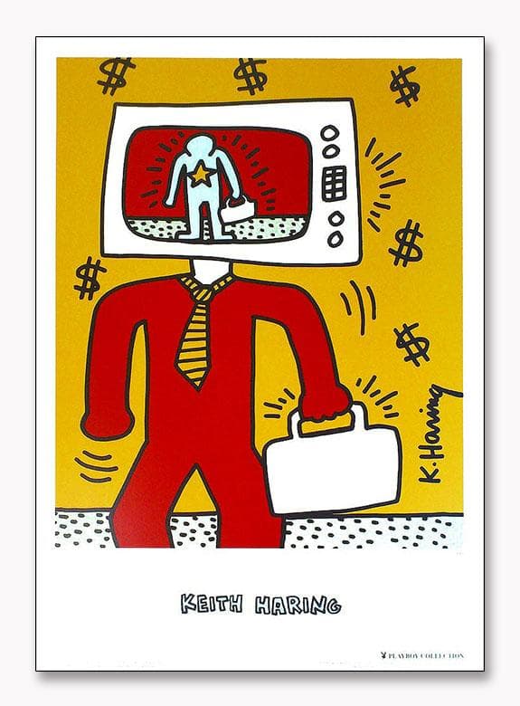 特別額装品/Untitled 3（キース ヘリング）