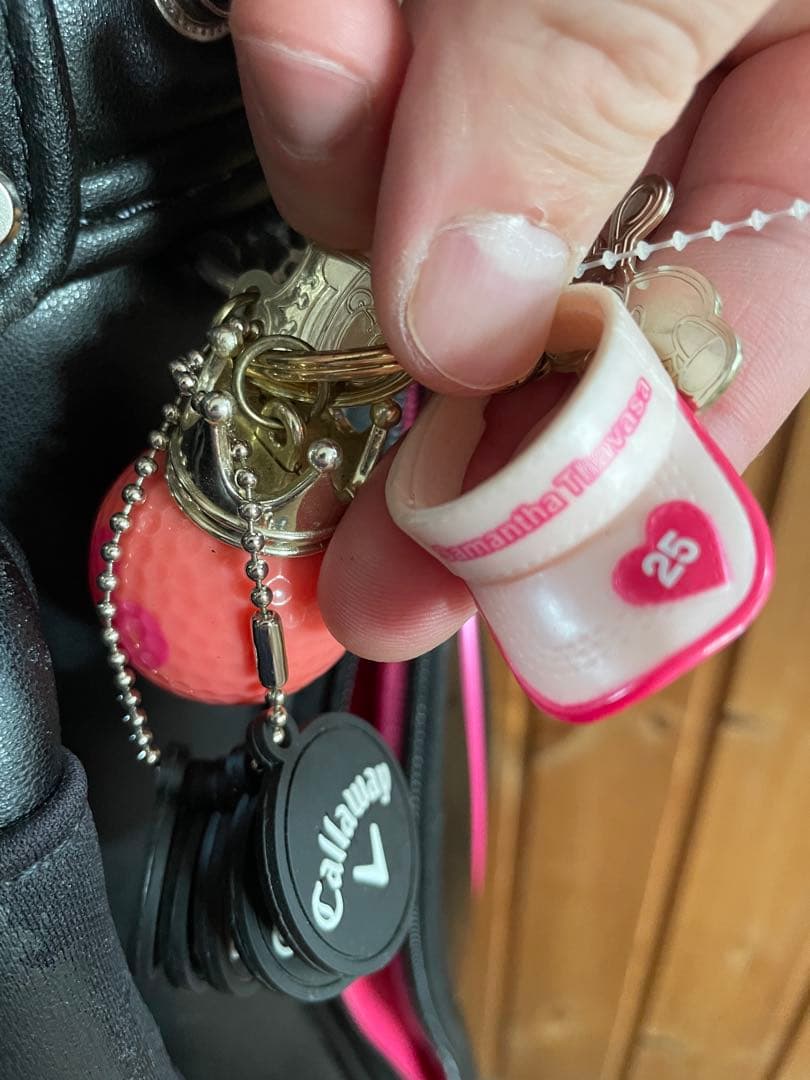 キャロウェイ ゴルフバッグ レディース キャディバッグ キーホルダー＆カバー付