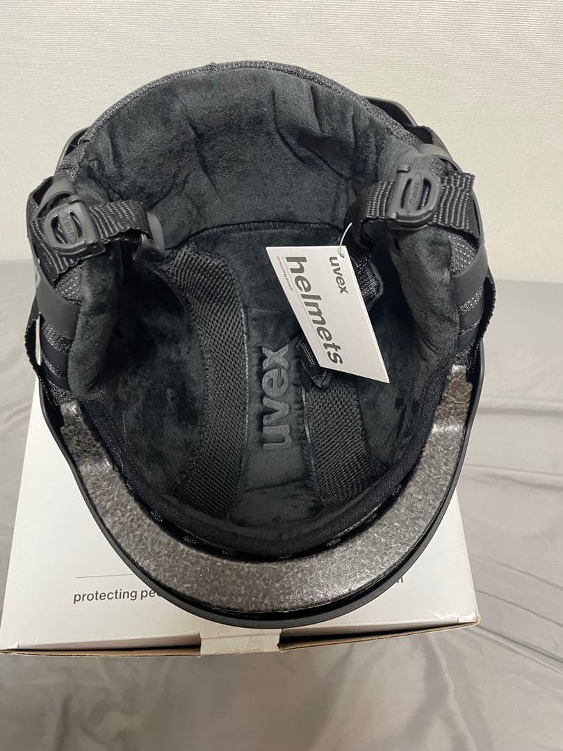 スノボ uvex wanted ブラック ヘルメット Lサイズ 58-61㎝