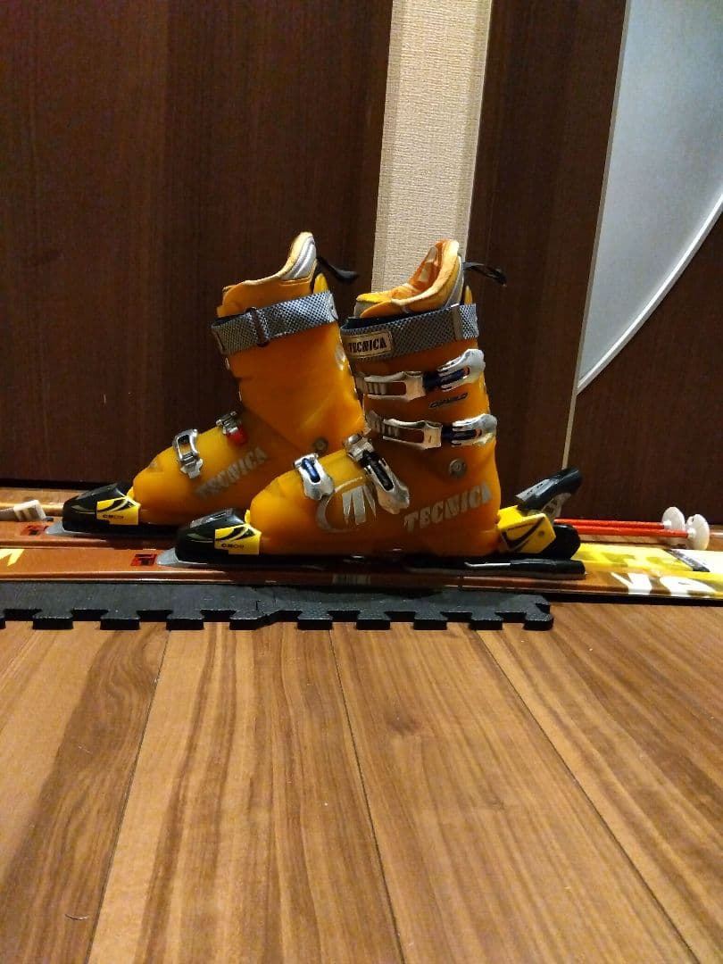 高級【ハイエンド】 SALOMON 男女兼用 スキーセット メンテ・WAX済み✔