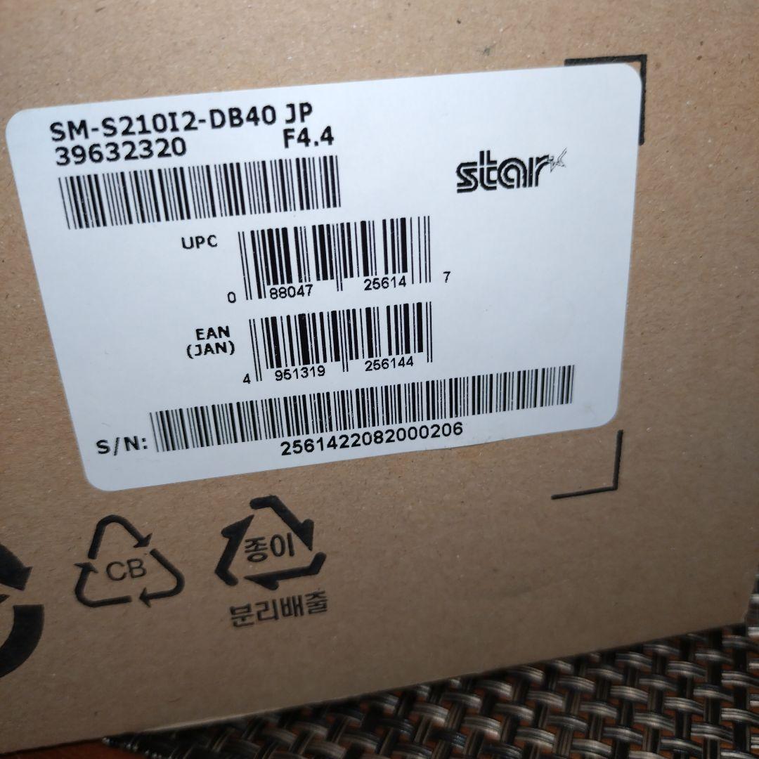 スター精密 【SM-S210i モバイルレシート プリンター】✭新品①