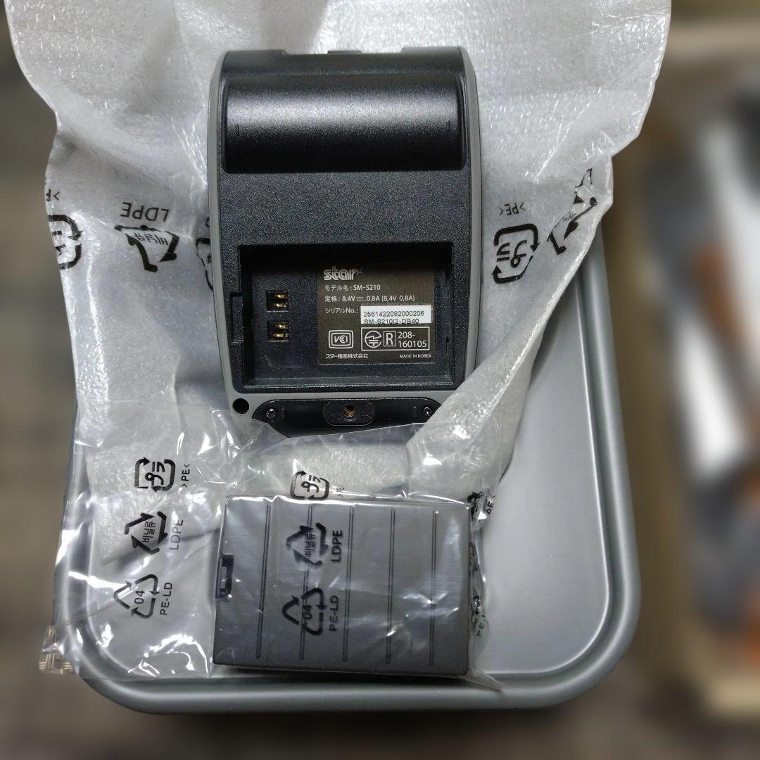 スター精密 【SM-S210i モバイルレシート プリンター】✭新品①