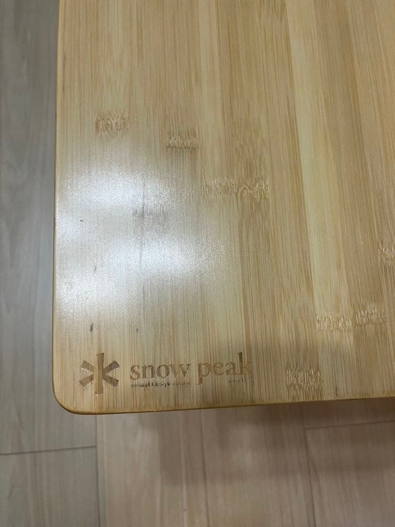 【激レア】スノーピークIGTテーブル&フォールディングシェルフロング竹5点セット