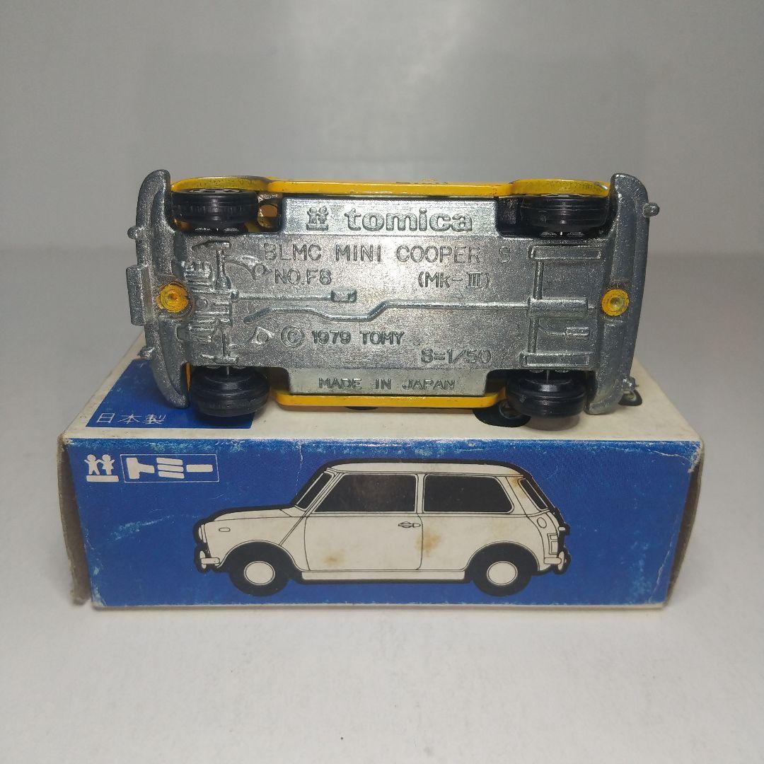 (3175)トミカ 青箱 日本製 BLMC ミニクーパー S マークⅢ