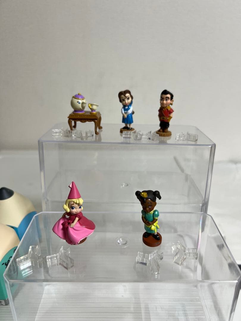 ディズニー、アニメータードール（ミニ）ベル、シャルロット、ティアナ