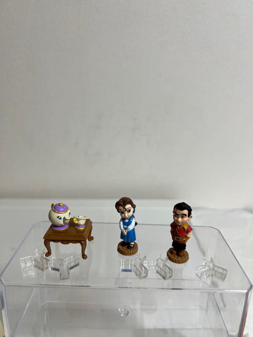 ディズニー、アニメータードール（ミニ）ベル、シャルロット、ティアナ