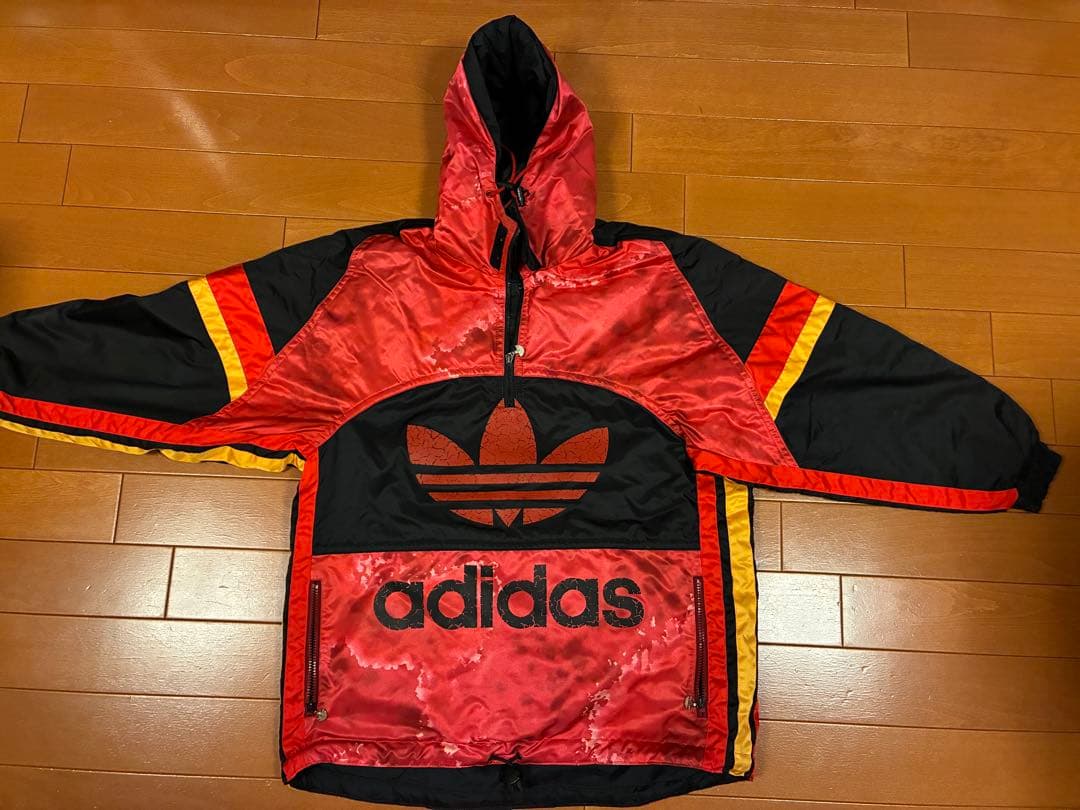 【90s】adidas スキーウェア レトロ ビッグロゴ ヴィンテージ風