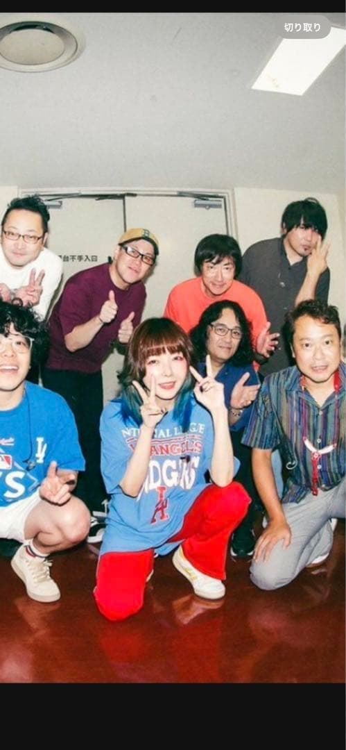 aiko 着用　ドジャース　tシャツ　L