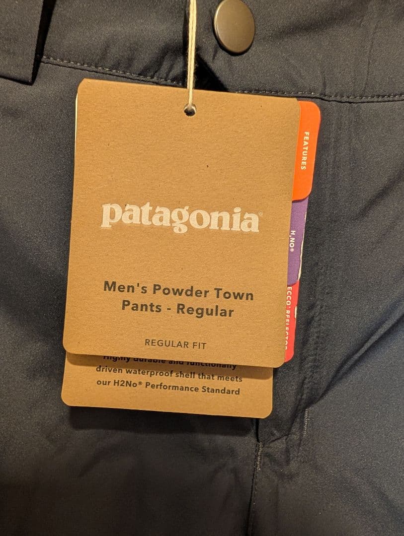 【新品タグ付】Patagonia メンズ・パウダー・タウン・パンツ XS 紺