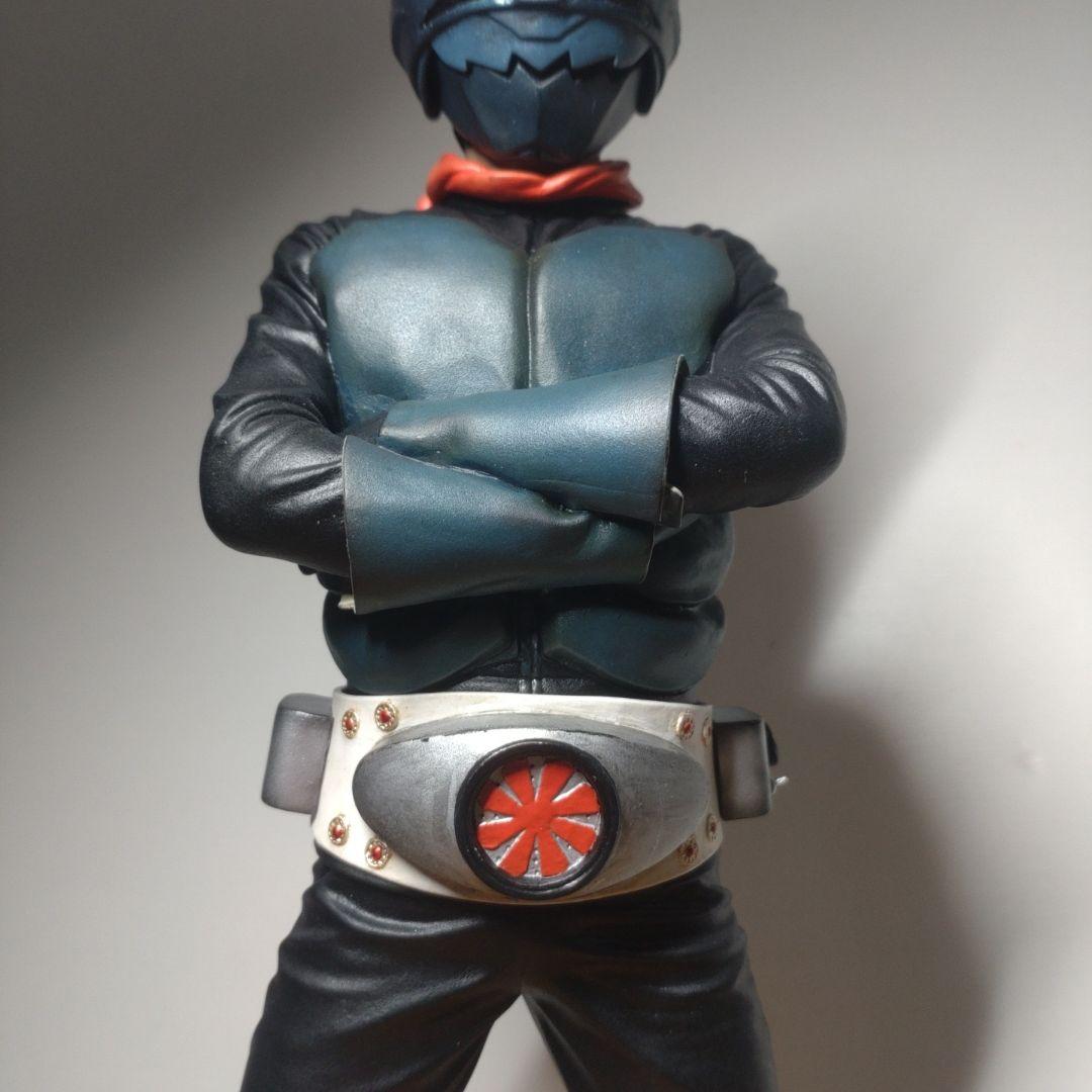 ビリケン商会1/6 仮面ライダー旧１号ソフビキット完成品　本郷猛