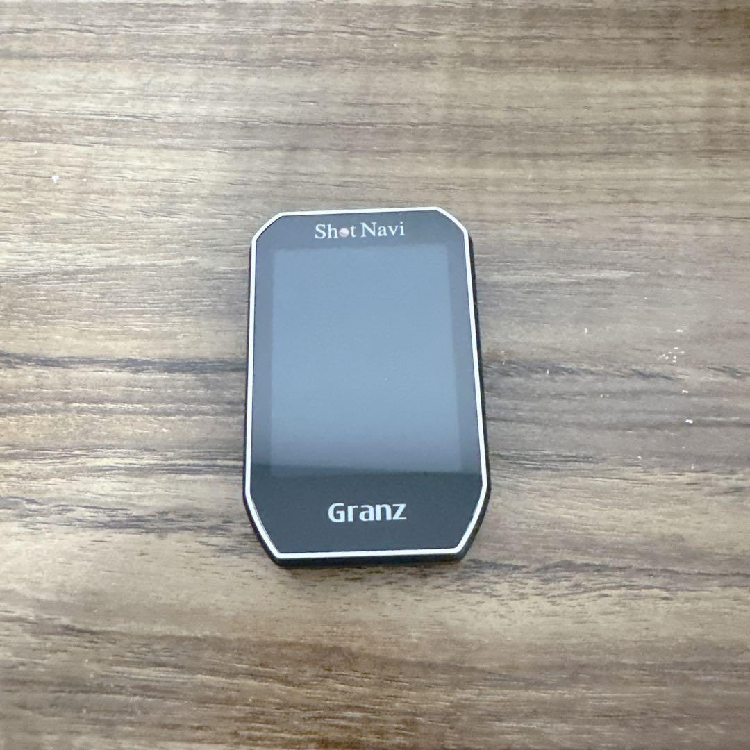 ショットナビ Shot Navi Granz（ブラック）　GPSゴルフナビ