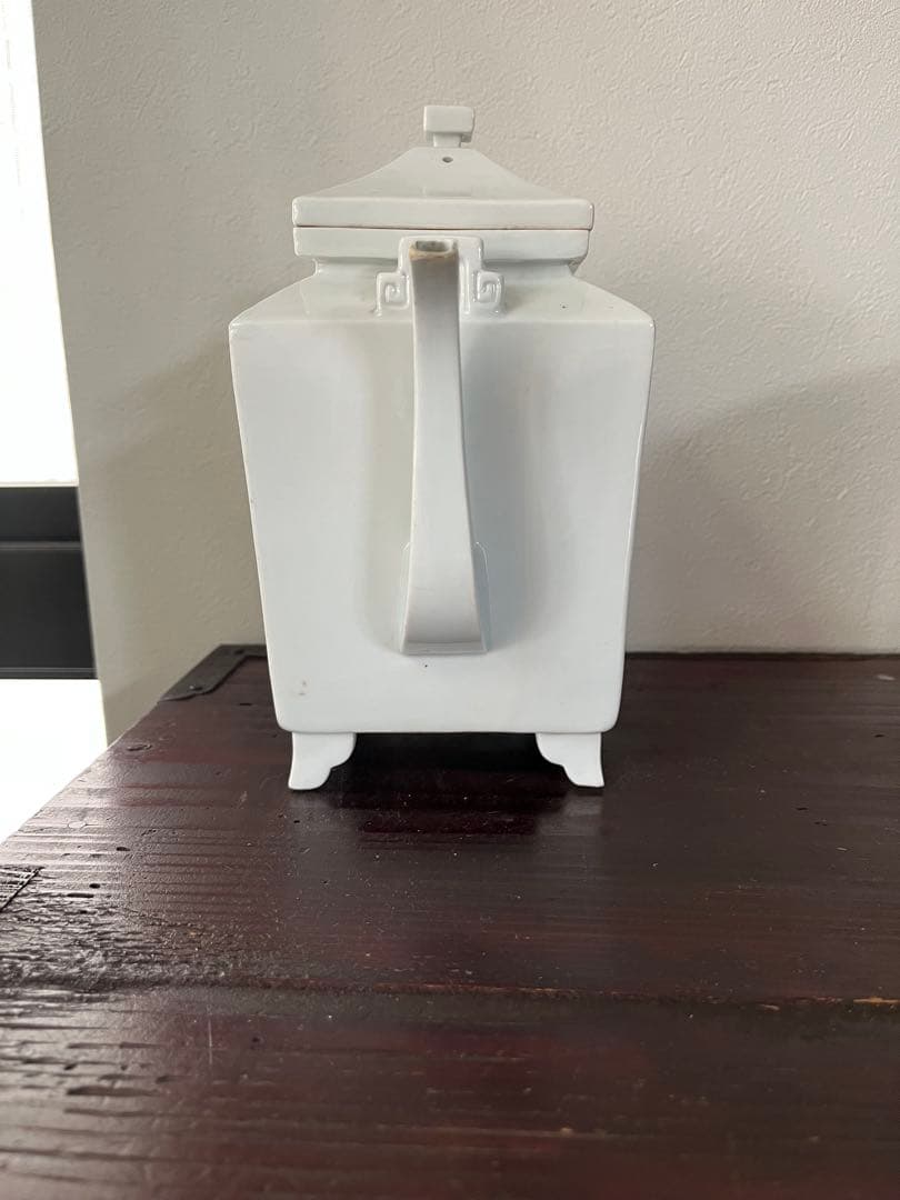 古出石　出石焼　白磁水注　盈進社　明治　東山焼　王地山焼　古伊万里　赤穂焼　薩摩