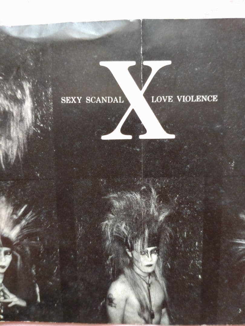 X JAPAN　　Xclamation　ステッカー　エックス　VHS